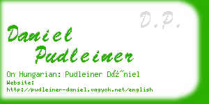 daniel pudleiner business card